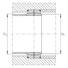 關節軸承 GE710-DO, 根據 DIN ISO 12 240-1 標準，需維護